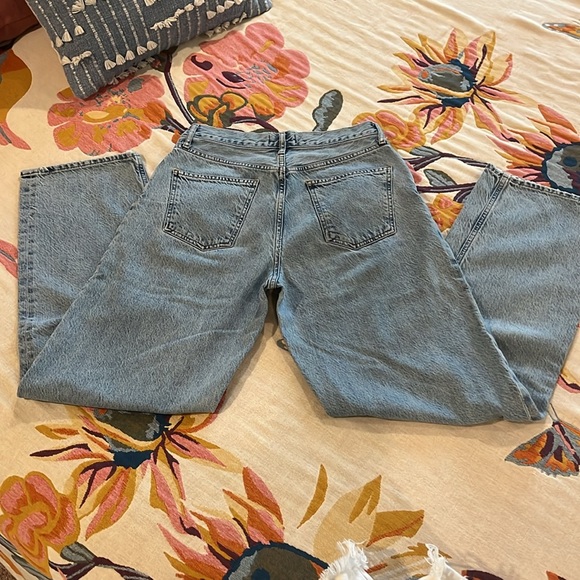 Agolde Pleated Baggy Jeans with Tab - Picture 7 of 7